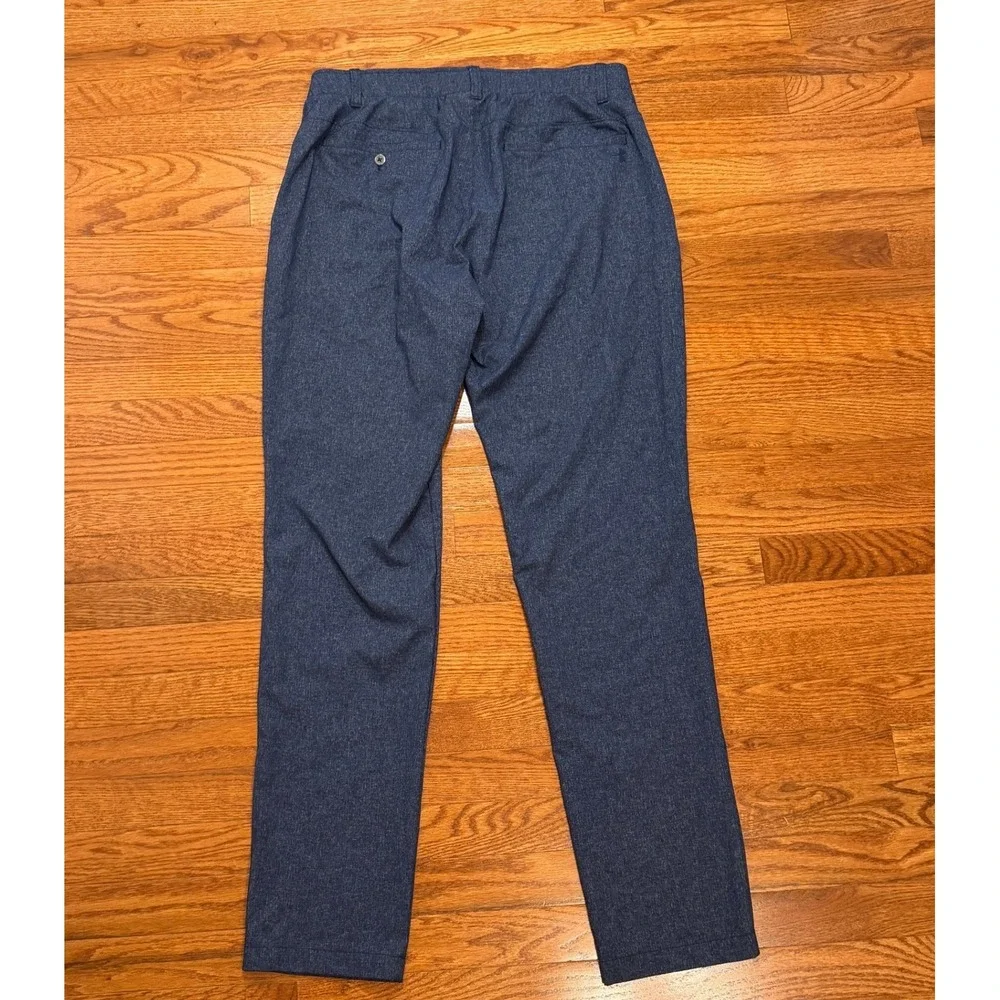 Under Armour Showdown Golf Pants Men 36x36 Blue Heathered Performance Athletic